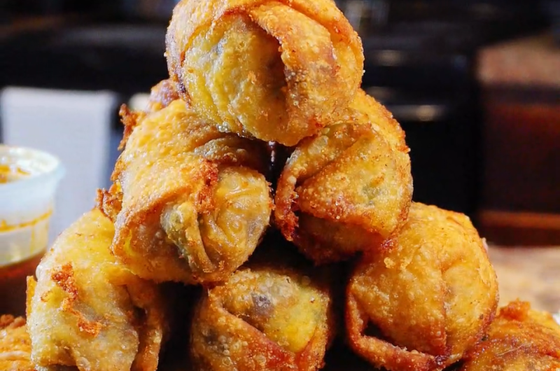 Birria Egg Rolls