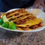 chipotle chicken fajita tacos