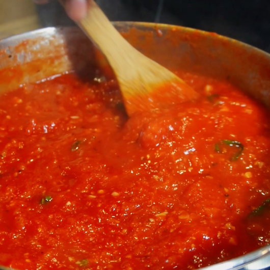 Homemade San Marzano Marinara Sauce