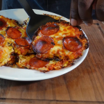 pizza smashed potato