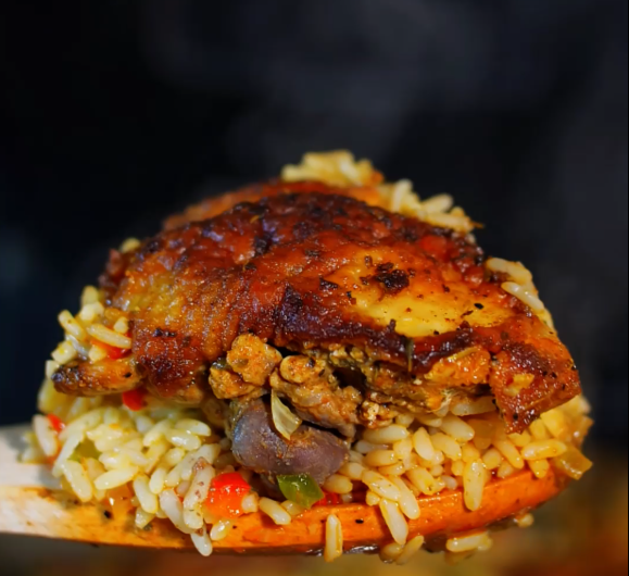 One Pan Chicken and Rice