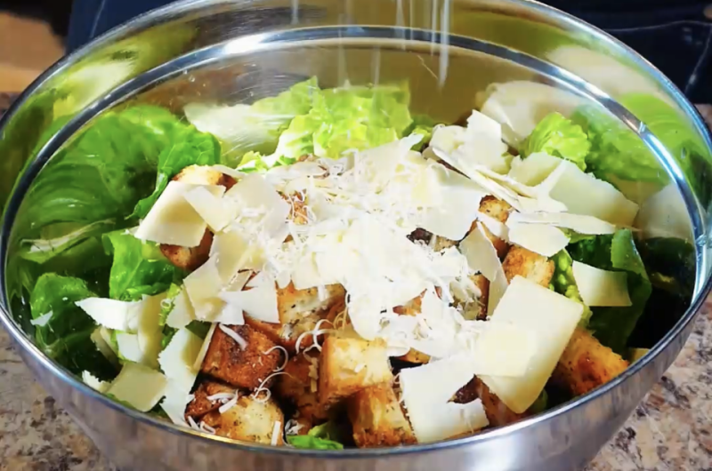 Homemade Caesar Salad