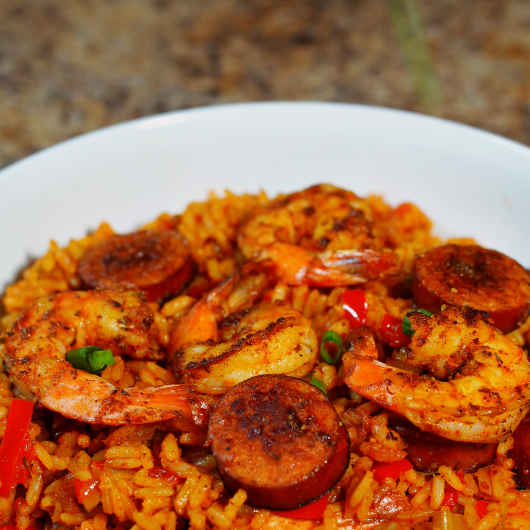 Shrimp and Sausage Jambalaya