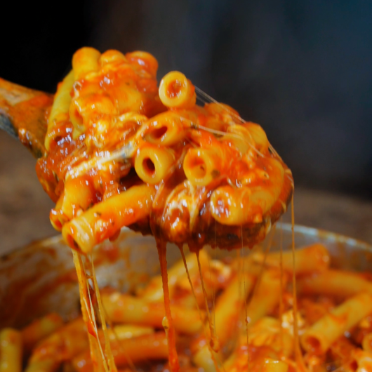 Cheesy Sausage Ziti Pasta